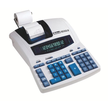 Calculadora com Impressão Ibico Profissional 1232X 12 Dígitos