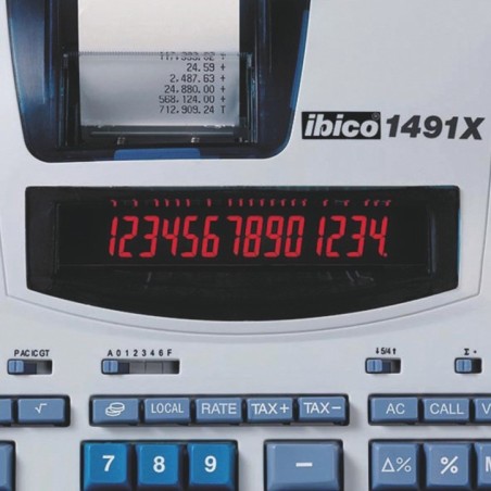 Calculadora com Impressão Ibico Profissional 1491X 14 Dígitos