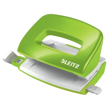 Furador Leitz WOW NeXXt Mini 5060-12-54 10 Folhas 2 Furos Verde