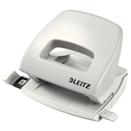 Furador Leitz NeXXt Small Office 5038-00-85 16 Folhas 2 Furos Cinzento