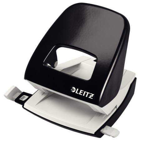 Furador Leitz NeXXt Metal Office 5008-00-95 30 Folhas 2 Furos Preto