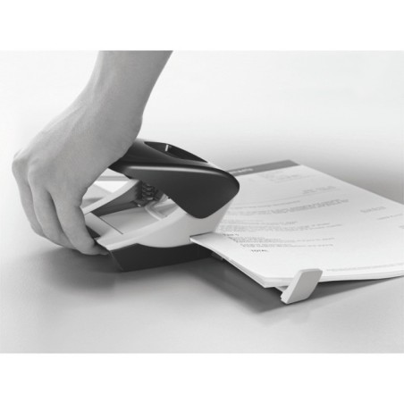 Furador Leitz NeXXt Metal Office 5008-00-95 30 Folhas 2 Furos Preto