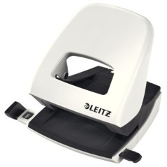 Furador Leitz WOW NeXXt Metal 5008-22-01 30 Folhas 2 Furos Branco