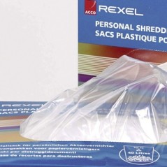 Sacos de Plástico para Destruidoras Rexel 40070 AS1000 115 Litros Emb.100
