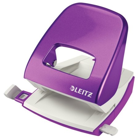Furador Leitz WOW NeXXt Metal 5008-22-62 30 Folhas 2 Furos Violeta
