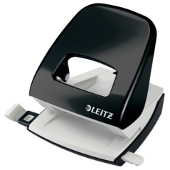 Furador Leitz WOW NeXXt Metal 5008-22-95 30 Folhas 2 Furos Preto