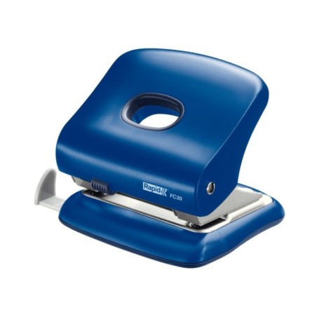 Furador Rapid Fashion Strong FC30 23639402 30 Folhas 2 Furos Azul