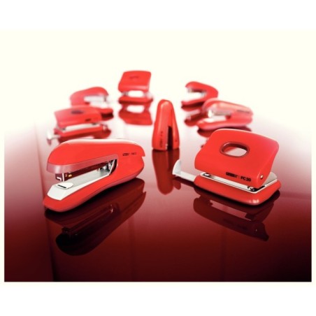 Furador Rapid Fashion Strong FC30 23639403 30 Folhas 2 Furos Vermelho