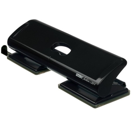 Furador Rapid Fashion Office FC20 20922801 20 Folhas 4 Furos Preto