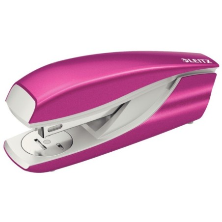 Agrafador Leitz 5502-22-23 WOW NeXXt 30 Folhas Rosa Metálico