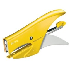 Agrafador Alicate Leitz 5531-10-16 WOW 15F Amarelo Limão