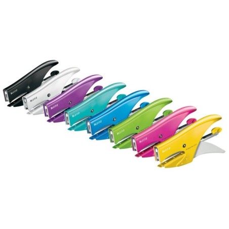 Agrafador Alicate Leitz 5531-10-51 WOW 15F Turquesa
