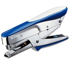 Agrafador Alicate Leitz 5545-00-33 15 Folhas Azul Cromado