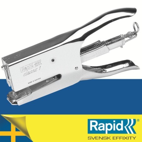 Agrafador Alicate Rapid Classic K1 10510601 Cromado Blister
