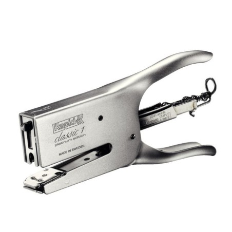 Agrafador Alicate Rapid Classic Platinum K1 5000250 Cromado