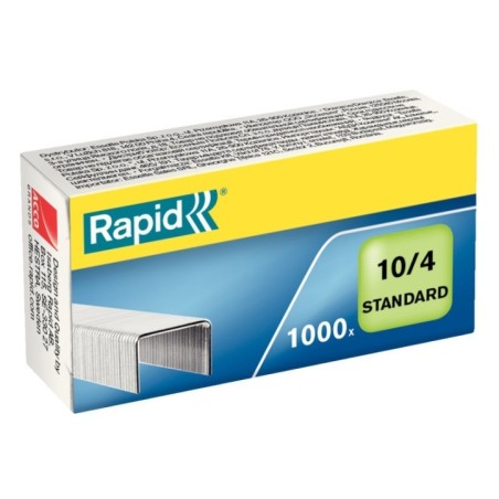 Agrafes Rapid 10/4 STANDARD 24862900 Cx.1000 Galvanizados