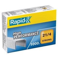 Agrafes Rapid 21/4 STRONG 24863400 Cx.1000 Galvanizados