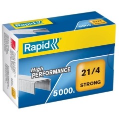 Agrafes Rapid 21/4 STRONG 24867400 Cx.5000 Galvanizados