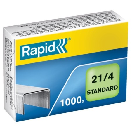 Agrafes Rapid 21/4 STANDARD 24867600 Cx.1000 Galvanizados