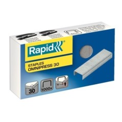 Agrafes Rapid Omnipress 30 5000559 Cx.1000 Galvanizados