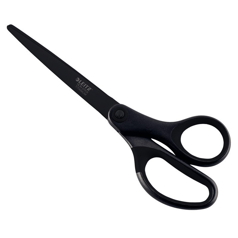 Tesoura Leitz Titanium 5419-60-95 180mm Anti-aderentes Preto Tesoura Leitz Titanium 5419-60-95 180mm Anti-aderentes Preto