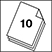 Capacidade 10 folhas