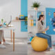 Banco Bola Insuflável Leitz Ergo Cosy 5279-01-19 Amarelo Quente Referência: 104735